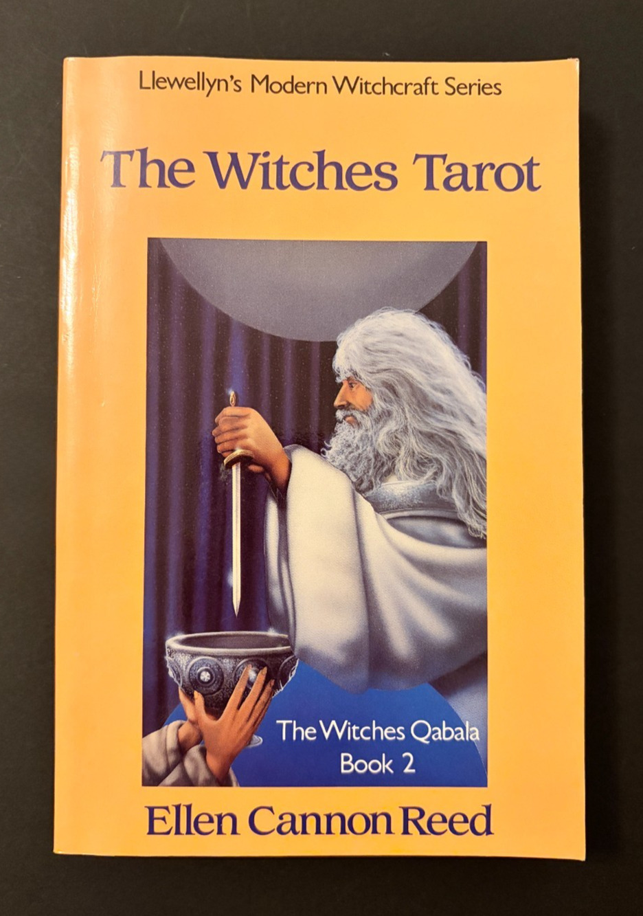 Witches Tarot Ellen Cannon Reed Llewellyn 1995 PB Witchcraft Qabala Occult Book